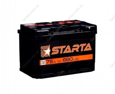 Автомобільний акумулятор Starta STARTA (ИНД.) 6СТ75R