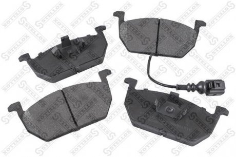 Колодки диск. пер. / Seat Leon, Skoda Octavia, VW Golf 1.2/1.6TSi/TDi 12- - (5Q0698151E / 5Q0698151C) STELLOX 000 658B-SX