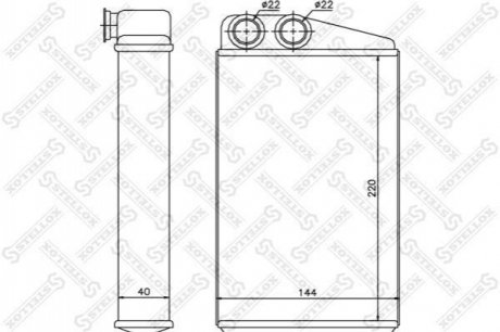 Автозапчасть STELLOX 1035097SX