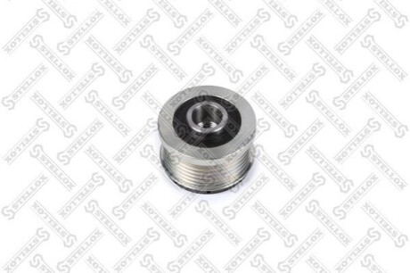 Шків генератора / Peugeot 307/407, Citroen C3/C4/C5/C8/Berlingo 1.4-2.2HDi 01> STELLOX 20-01418-SX