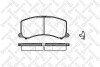 Колодки дисковые п. / Toyota Cressida/HiLux 2.0/2.2D 80-86 - (V9118S014 / V9118A008 / V91150016) STELLOX 606 002B-SX (фото 1)