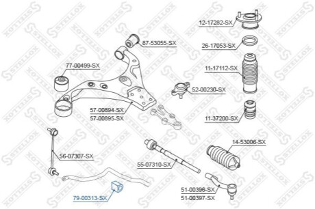 Автозапчастина STELLOX 79-00313-SX