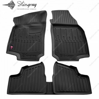 Коврики 3D (5 шт, полиуретан) Stingray 5015085