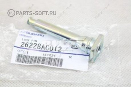 Палец тормозного суппорта - SUBARU 26228AC012 (фото 1)