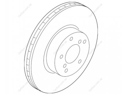 Диск тормозной передний SUBARU 26300SJ000