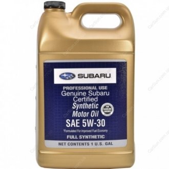 Моторное масло Certified Motor Oil 5W-30 3,78 л - SUBARU SOA427V1415