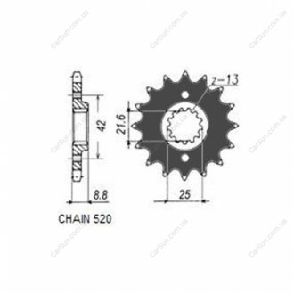 Автозапчасть Sunstar SUNF33316