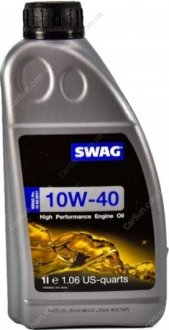 Моторне масло напівсинтетичне д/авто SAE 10W40 1L SWAG 15932931 (фото 1)