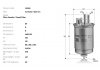 Фильтр топливный Fiat Doblo/Punto 1.9D 00- Tecneco GS250 (фото 1)