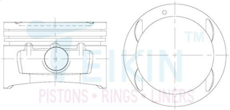 Поршень TEIKIN 49102STD