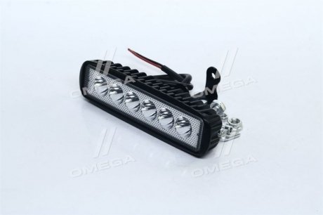 Фара LED додаткова 12 / 24V, 6 * 3W, 157 * 42 * 40mm <> TEMPEST TP-6340