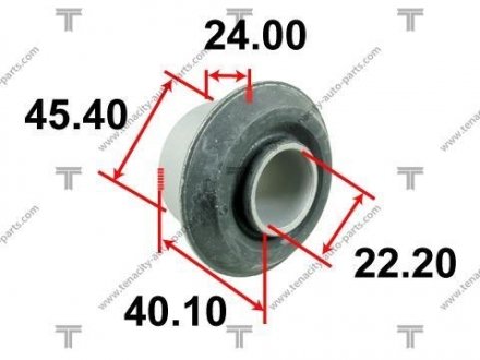 Сайлентблок рычага - (S08334840A / S47P34710A) TENACITY AAMMA1023