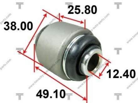 Сайлентблок задньої підвіски к-т TENACITY AAMTO1021