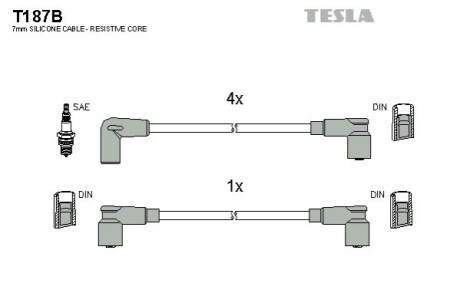 Автозапчастина TESLA T187B