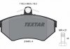 Комплект гальмівних колодок, дискове гальмо TEXTAR 2194502 (фото 3)