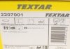 Комплект гальмівних колодок TEXTAR 2207001 (фото 8)
