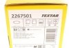 Комплект гальмівних колодок, дискове гальмо TEXTAR 2267501 (фото 8)