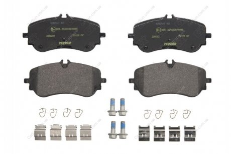 Колодки Гальмівні Vw Amarok 3.0D >2016 141.2*65*19.1Mm Зад. Без Датчика TEXTAR 2280219114