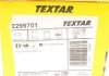 Комплект гальмівних колодок, дискове гальмо TEXTAR 2299701 (фото 3)