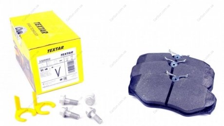 Комплект гальмівних колодок, дискове гальмо TEXTAR 2309902 (фото 1)