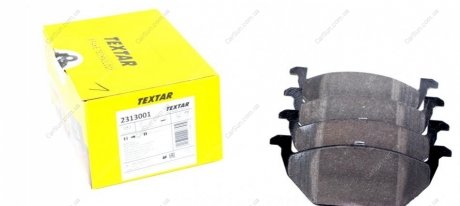 Комплект гальмівних колодок, дискове гальмо TEXTAR 2313001 (фото 1)