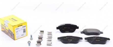 Комплект гальмівних колодок, дискове гальмо TEXTAR 2360001