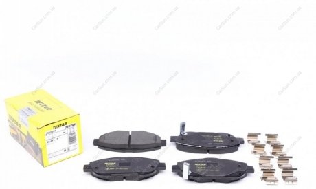Комплект гальмівних колодок, дискове гальмо TEXTAR 2500601 (фото 1)