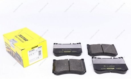 Комплект гальмівних колодок, дискове гальмо TEXTAR 2517903 (фото 1)
