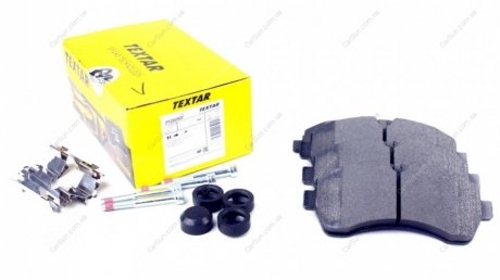 Комплект гальмівних колодок, дискове гальмо TEXTAR 2920002 (фото 1)