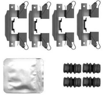 Планка супорта (переднього) прижимна (к-кт) Suzuki Swift 16- TEXTAR 82558900