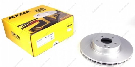 Гальмівний диск TEXTAR 92115305 (фото 1)