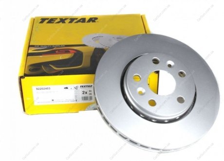 Гальмівний диск TEXTAR 92202403 (фото 1)