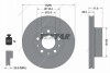 ПЕРЕДНИЙ ГАЛЬМУВАЛЬНИЙ ДИСК 280X28 V TEXTAR 92286103 (фото 1)