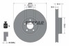 ГАЛЬМІВНИЙ ДИСК. AUDI P. A6 2.0-3.0 TDI 18- TEXTAR 92345505 (фото 1)