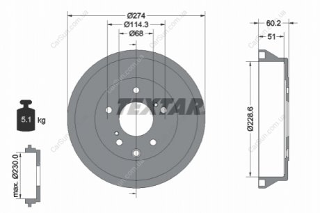 БЕН ХЕМ. NISSAN T. JUKE 1.2-1.6 10- БЕЗ ЧЕХЛА TEXTAR 94047800