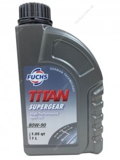 Трансмісійна олія SUPER GEAR 80W90 1л - Titan TITANSUPERGEAR80W901L (фото 1)