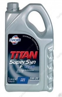 Моторное масло SUPER SYN 5W20 4л - Titan TITANSUPERSYN5W205L (фото 1)