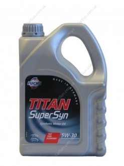 Моторна олія SUPER SYN 5W30 4л - Titan TITANSUPERSYN5W304L (фото 1)
