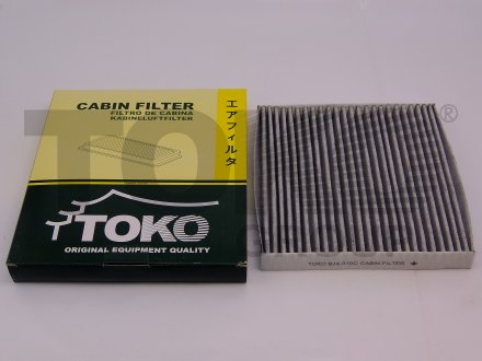 Фільтр кондиціонера {вугільний} Toko cars T1412010C (фото 1)