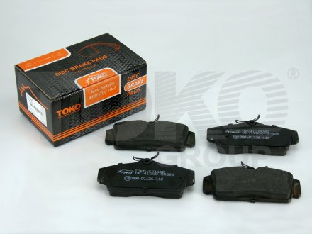 Колодки дискові передні Toko cars T2114062 (фото 1)