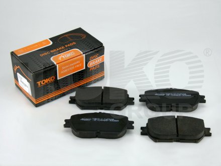 Колодки тормозные дисковые {перед.} Toko cars T2115104 (фото 1)