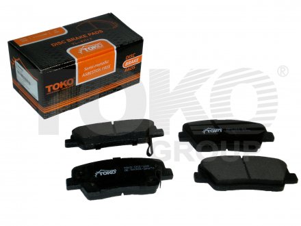 Колодки дискові передні Toko cars T2204028