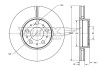 Диск гальмівний (передній) Volvo S60/S80/V70/XC70 97-10 (285.8x26) TOMEX TX7143 (фото 1)