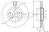Диск гальмівний (передній) Nissan X-Trail 2.0/2.5dCi 07-/Juke 1.6 10- (296x26) PRO+ TOMEX TX7184 (фото 1)