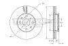 TARCZA HAMULC. HYUNDAI GETZ 02-09 (-ABS) WEN. (OE-517121C000) TOMEX TX72-15 (фото 1)