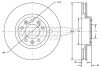 Диск гальмівний (передній) Peugeot 407 04-10 (283x26) TOMEX TX72-24 (фото 1)