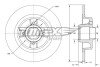 Диск гальмівний (задній) Citroen Berlingo/Peugeot Partner 08- (267.8х12) (+ABS) (з підшипником) TOMEX TX73581 (фото 1)