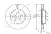 Диск гальмівний (передній) Mitsubishi Lancer 08- (276x26) PRO TOMEX TX73-85 (фото 1)
