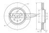 Диск гальмівний (задній) Volvo S60 II/S80 II/V60 I/V70 III/XC70 II 06--18 (302x22) (вентил.)(с покр.) TOMEX TX7414 (фото 1)