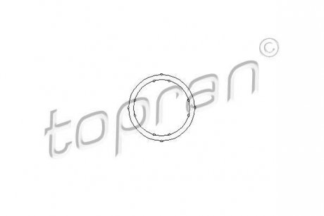 Прокладка фланця охолоджувальної рідини TOPRAN 100 721 (фото 1)